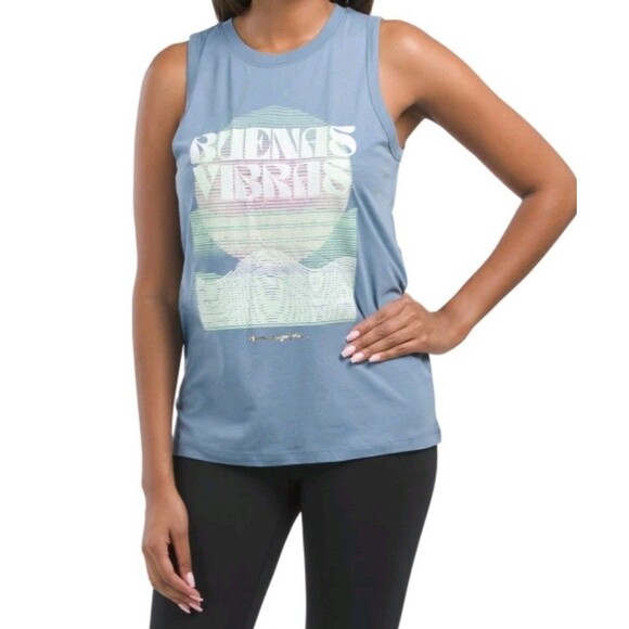 Spiritual Gangster Women's Buenas Vibras Essential Tank Top Size S - Picture 1 of 2